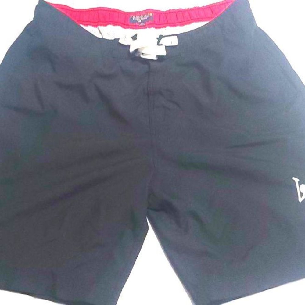 Brand New US Polo Assn. XL USPA Black Bathing Suit Swim Trunks